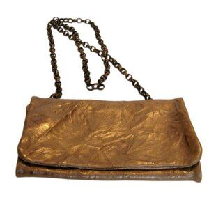 Soho Bags Italy Distressed Leather Crossbody